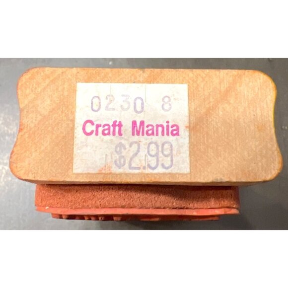 Best Witches Rubber Stamp Craft Mania Wood Block Halloween Crafting Tool - Picture 3 of 4